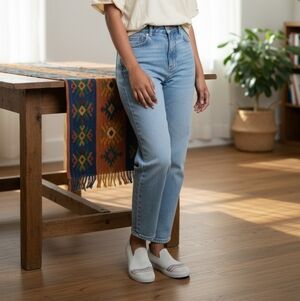 Rothy The Kid Slip On Sneakers White Rainbow Knit Slip On Tennis Shoes Beachy 4